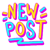 New Post Trending Sticker