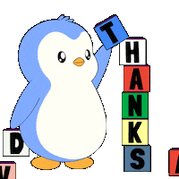 Thank You So Much Sticker by Pudgy Penguins