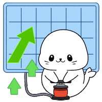 Pump It Crypto Sticker by Sappy Seals