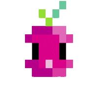 Pixel Sticker by Onix Pink Shop