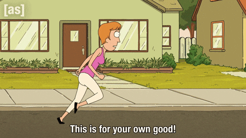 Rick And Morty Running GIF by Adult Swim