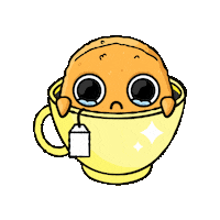 Tea Time Teabag Sticker by Sad Nuggie