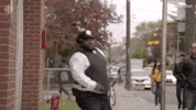TallBoyz police subway chase crime GIF