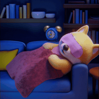 thedogefrens tired sleep sleepy goodnight GIF