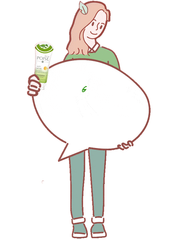 POISEluminous giphyupload girls friendship jerawat Sticker