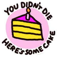 You Didnt Die Happy Birthday Sticker by Originals