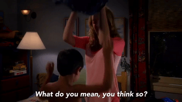 season 1 a pee stick and an asian raccoon GIF by mom