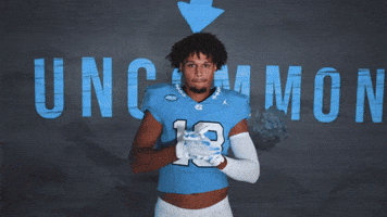 University Of North Carolina Football GIF by UNC Tar Heels