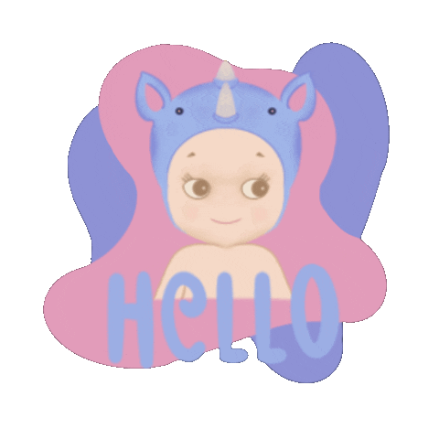 Sonny Angel Hello Sticker