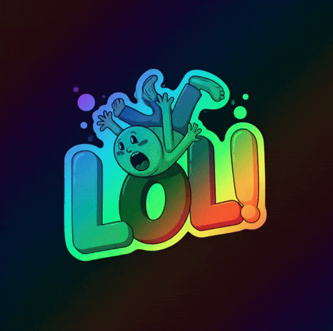 Laugh Out Loud Smile GIF
