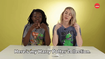 Here's My Harry Potter Collection