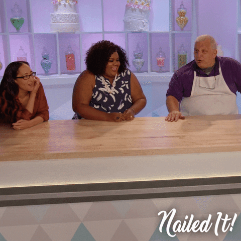 nicole byer laughing GIF by NailedIt