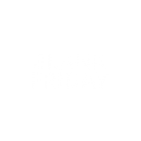 Black Friday Brand Sticker by Blank Canvas