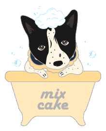 Dogs Bath Sticker