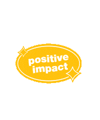 Positiveimpact Sticker by B Corporation