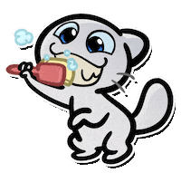 Teeth Dentist Sticker by Créu Cat
