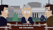 news speaking GIF by South Park 