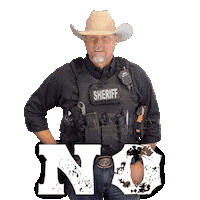 No Yes Sticker by Pinal County Sheriff's Office