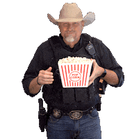 Popcorn Sticker by Pinal County Sheriff's Office