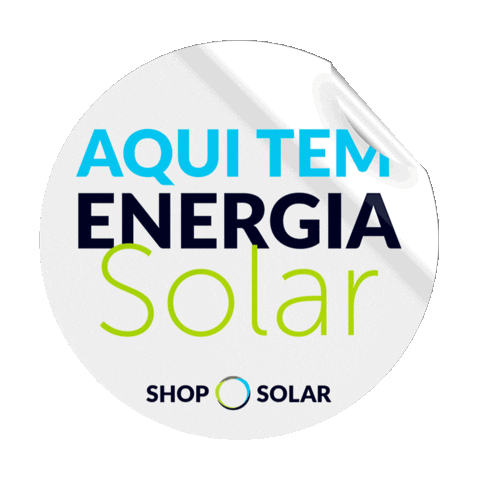Energy Energiasolar Sticker by shopsolarbrasil
