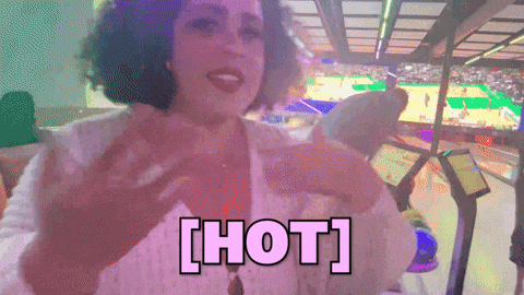 Hottie Sweating GIF
