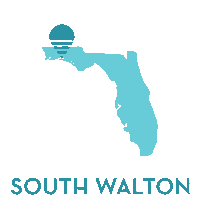 florida watercolor Sticker by South Walton