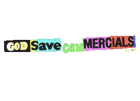 PS260 god commercial save commercials Sticker