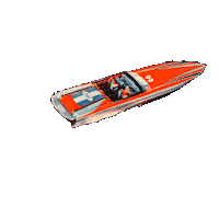 coconutcartel miami trip speed boat Sticker