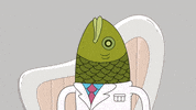 blah blah blah fish GIF by Cartoon Hangover