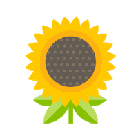 Flower Sun Sticker by Ontario Culinary