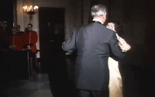 first lady dancing GIF by lbjlibrary