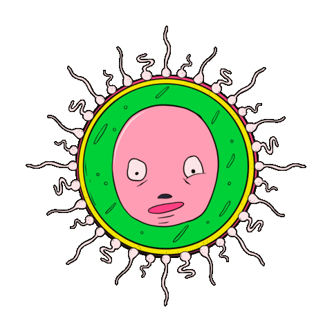 Tinky Winky 90S Sticker by TRIPPIESTEFF