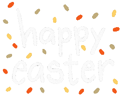 Happy Easter Bunny Sticker
