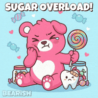 Sad Teddy Bear GIF by BEARISH