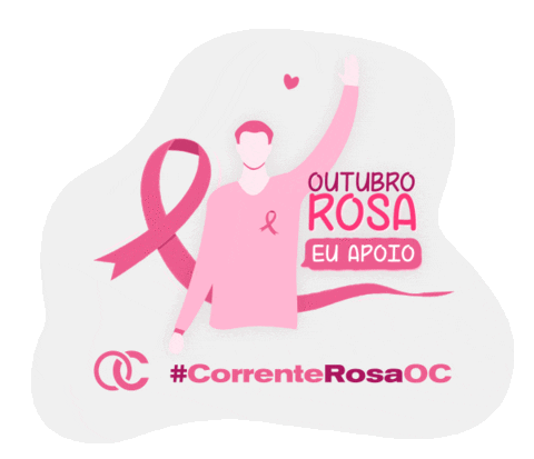 Outubrorosa Sticker by Grupo Oncoclínicas
