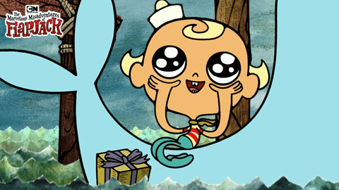 Shocked The Marvelous Misadventures Of Flapjack GIF by Cartoon Network