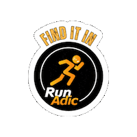 Run Club Sticker by RunAdic