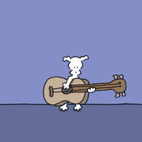 Guitar Dog
