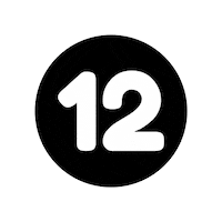 Number Blanco Sticker