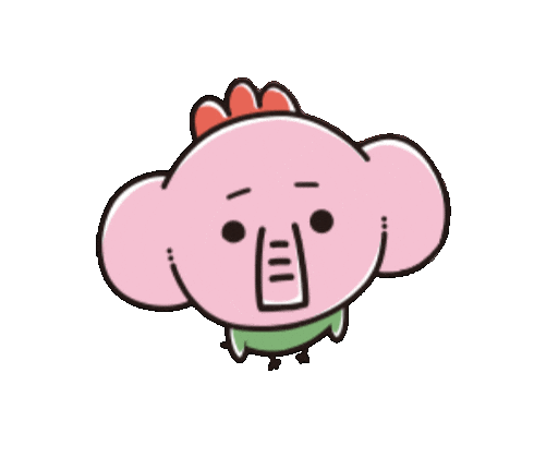 ピンク Sticker by PHADS