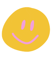 Happy Smiley Face Sticker