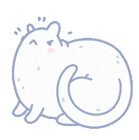 Sad Cat Sticker by odsanyu