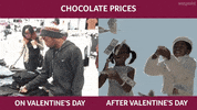 valentines day chocolate GIF by Wetpaint