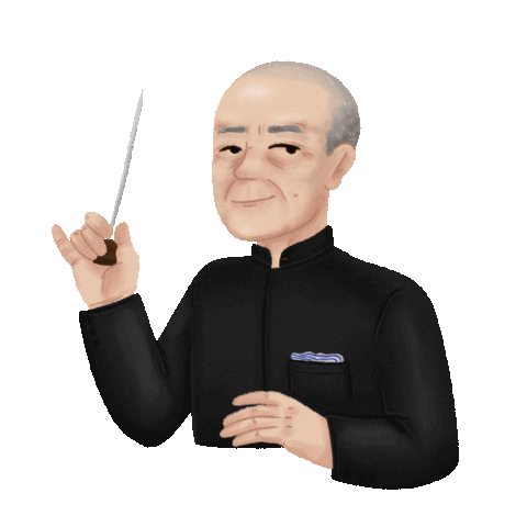 Classical Music Conductor Sticker by Singapore Symphony Orchestra