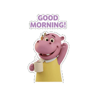 Happy Good Morning Sticker