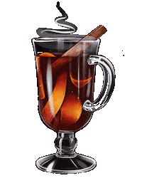 artolejnik coffee winter tea autumn Sticker