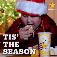 Tis The Season GIF by Hardee's
