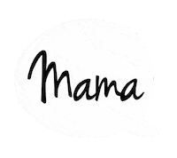 Mom Mother Sticker by Nadine Chaignat