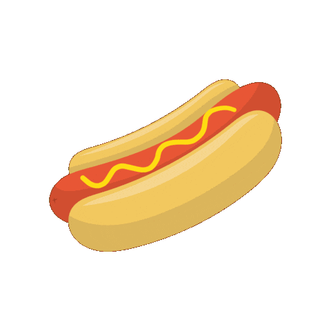 Hot Dog Sticker by Big Air Trampoline Park