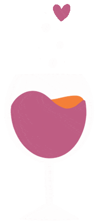 In Love Wine Sticker